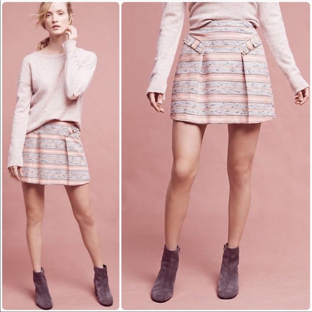 💗Anthro Elsie Tweed Skirt👢